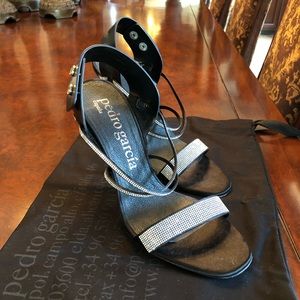 Pedro Garcia Swarovski Crystal sandals
